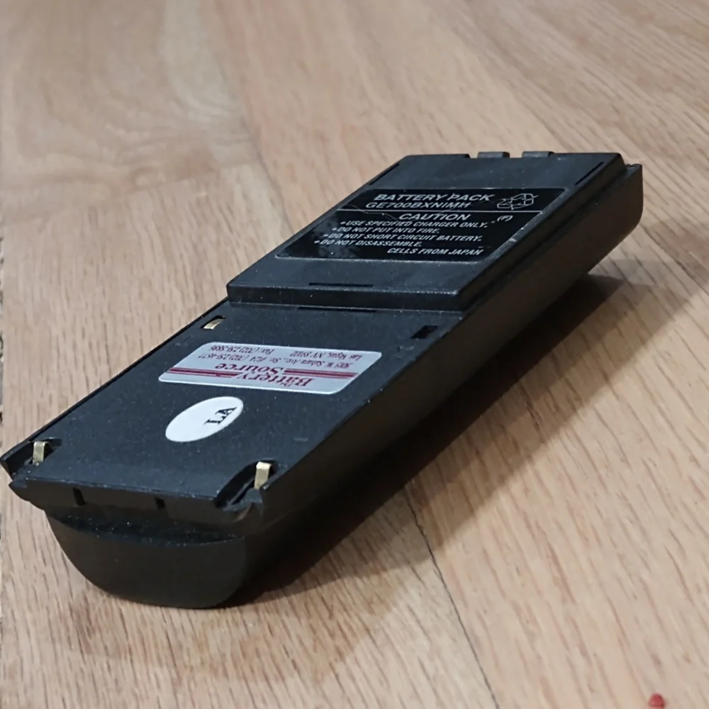 GE700BXNIMH Cell/Mobile Phone Rechargeable GE NiMh Vintage Tested Japan Battery